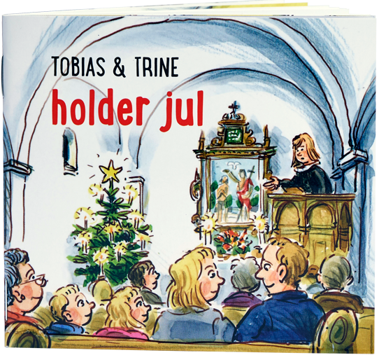 Tobias & Trine holder jul