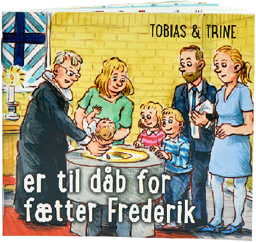 Tobias & Trine er til dåb for fætter Frederik