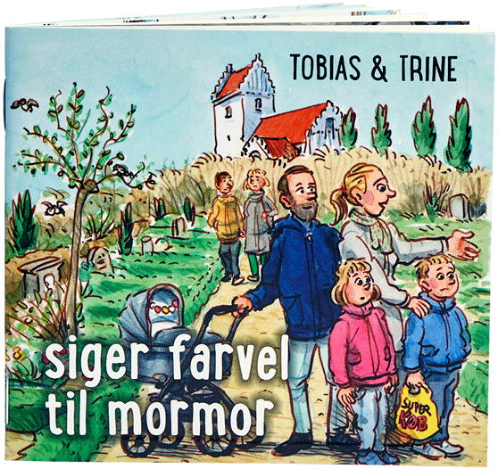 Tobias & Trine siger farvel til mormor