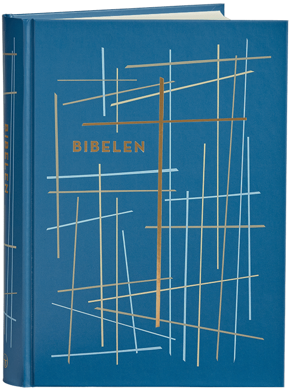 Bibelen i hardback – korsmønster