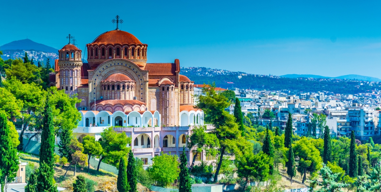 Pauluskirken i Thessaloniki. Foto: Shutterstock / Trabantos.