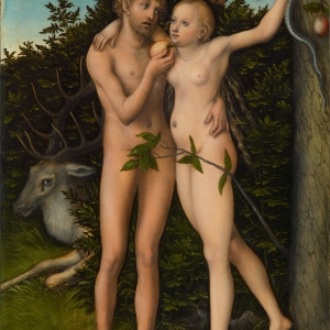 Adam og Eva - Lucas Cranach den Ældre