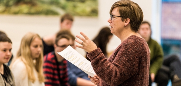 Marianne på Dronninglund efterskole.