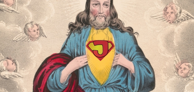 Ingen anden moderne superhelt har mere tydelige referencer til Bibelen og klassisk mytologi end netop Superman. Supermans to identiteter kan fortolkes som et billede på Jesus’ guddommelige og menneskelige natur.