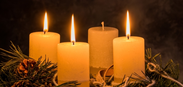 Advent, tre lys