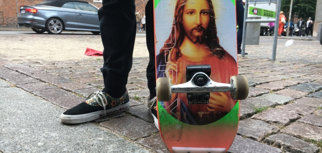 Jesus - skateboard