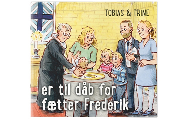 Tobias & Trine er til dåb for fætter Frederik