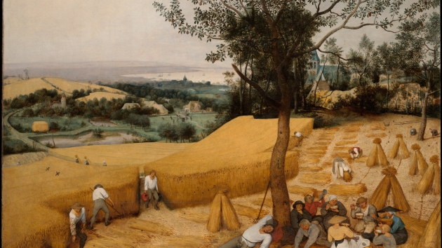 Foto: The Harvesters af Pieter Brueghel den ældre. Wikimedia Commons.