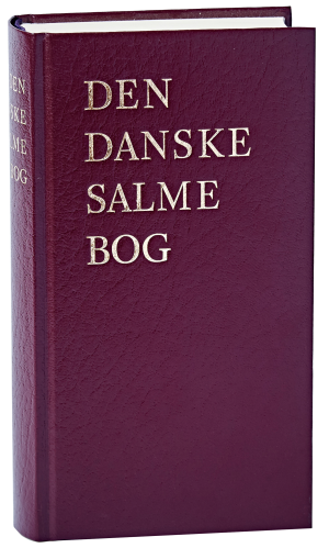 Salmebog, rødt kunstlæder