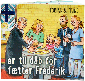 Tobias & Trine er til dåb for fætter Frederik